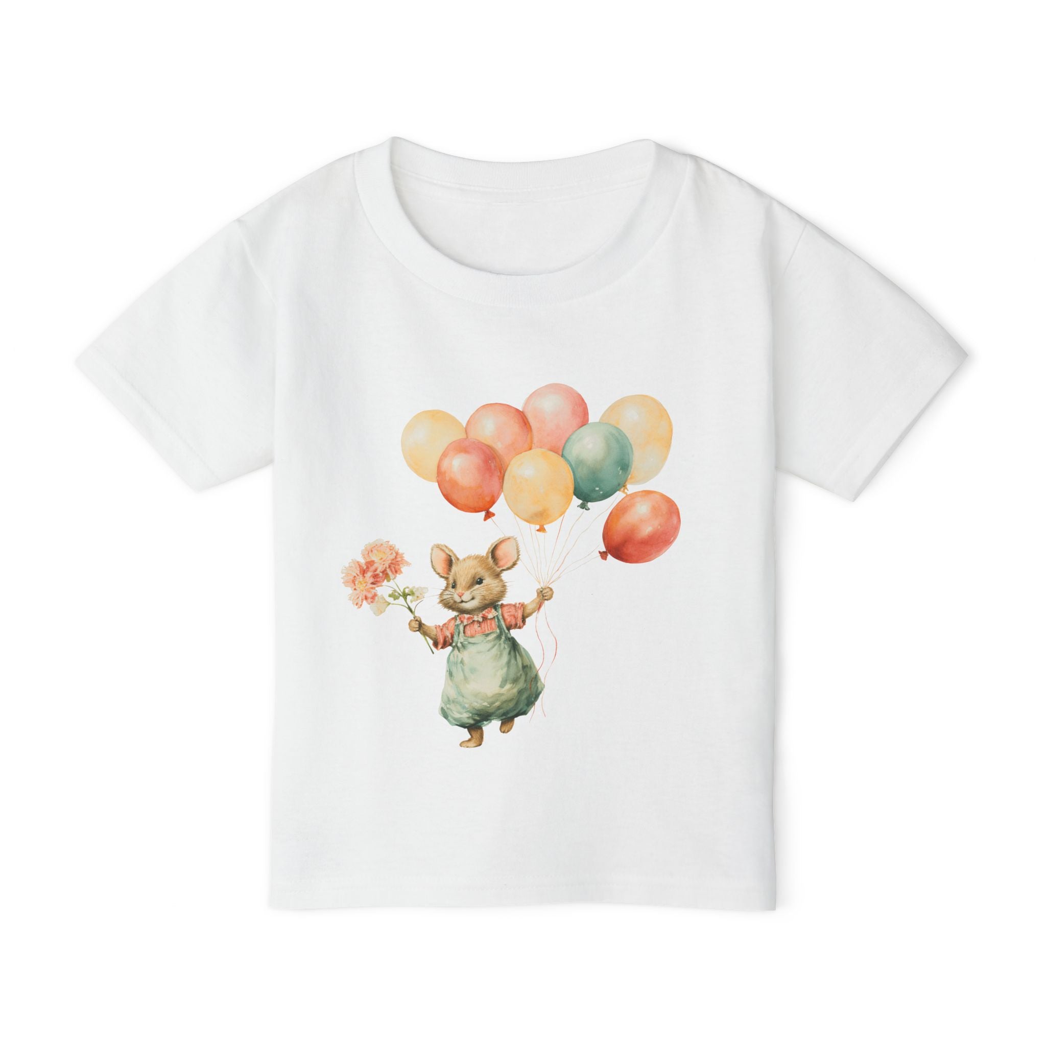 Kinder T-Shirt mit Maus von GLOWYBOX Studio