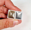 GLOWYBOX Holografische Glitter Aquarellfarbe, Glitzer Aquarell für besondere Highlight Glitzer Wasserfarben Holografische Farbe Glitter Farbe 1/2 Pfanne 2 ml (silver moon 2er Set)