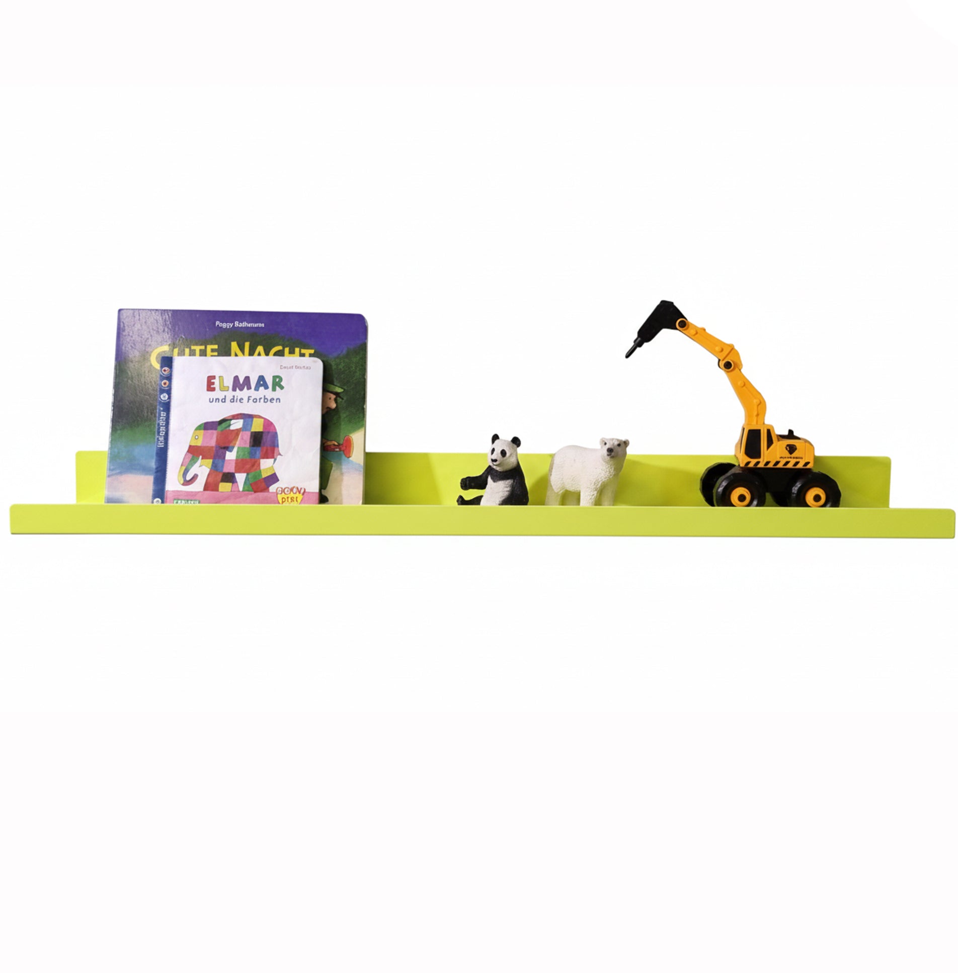 Wandregal gelb Bilderleiste neongelb Geschenk Wohnung Frau Geschenkidee Bilderleiste  75 cm lang Bilderleiste stabil, Gewürzregal neon, Ablageregal Flur, Wandregal Kinderzimmer neonfarben