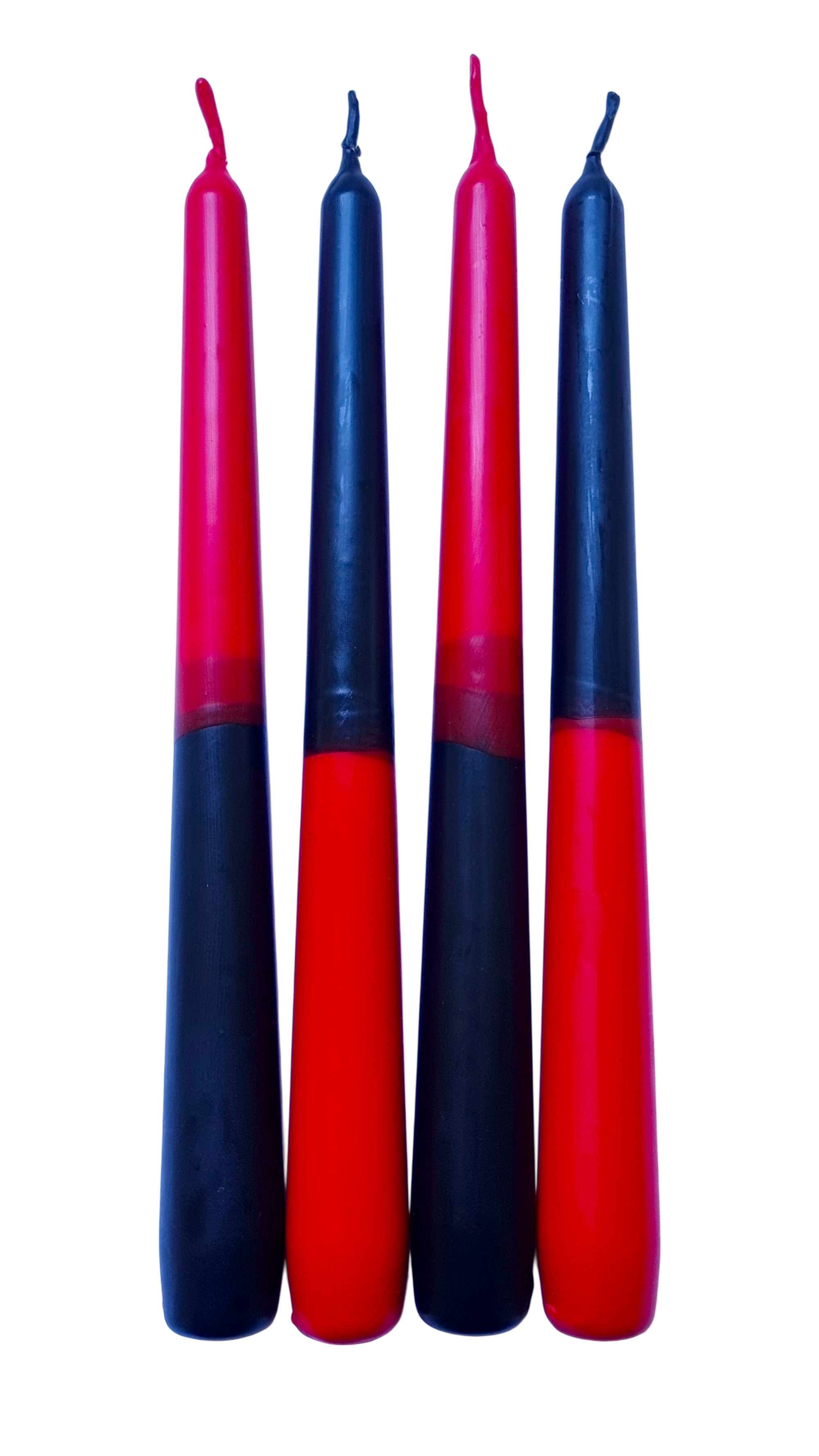 TROPFKERZEN Satanskerzen Hexenkerzen Vampirkerzen 4er SET Tropfkerzen Blutkerzen Gothickerzen betropfen Flaschenkerze Tropfkerze Gothic Kerze schwarz rot Topfkerzen 4er schwarz-rot